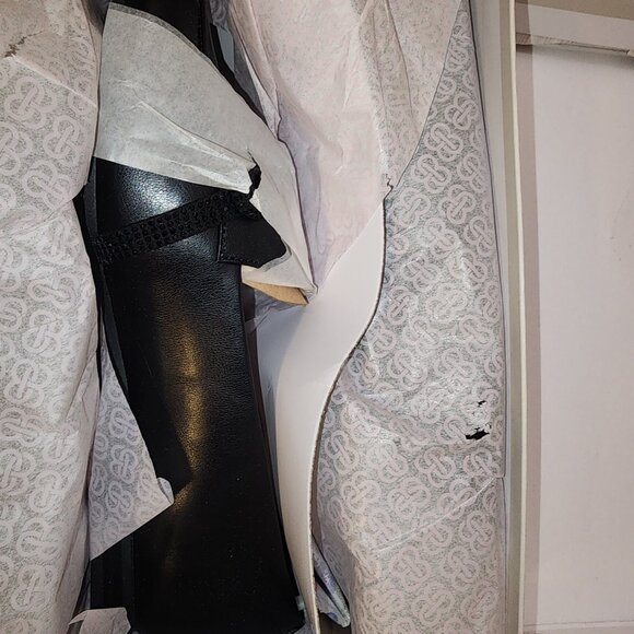 Bandolino Womens Jayme Embell Black 8M- B035 - Picture 5 of 8